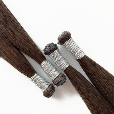 스트레이트 스타일 원시 인도 인적 머리카락 확장 미국 천재 두 번 당겨 한 명의 기부자 머리카락