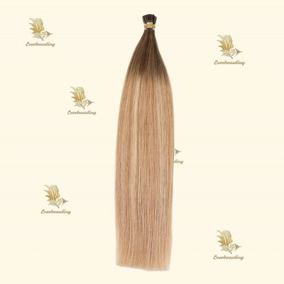 1g/strand 이탈리아 케라틴 팁 직선 레미 발레이지 색상 헤어 확장 브라질 머리카락