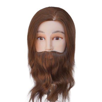 남성 인형 머리와 수염 전문 헤어 스타일러 훈련 인형