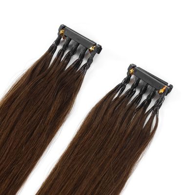 6D 러시아 모발 큐틸라 정렬 6D2 모발 확장 25g/백 사전 결합 I-Tip 스타일