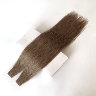 맞춤형 살롱 두 번 뻗은 큐틸라 정렬 된 꿰매지 않는 인성 테이프 헤어 확장