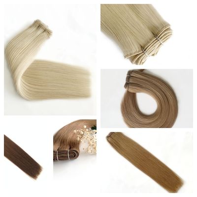Virgin Human Hair Extension 꿰매고 엮은 팩 30일 환불 보증