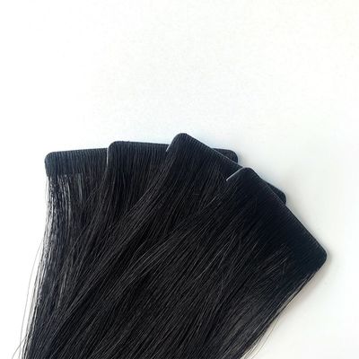 전체 큐티컬 중국 인모를 가진 사용자 정의 가능한 보이지 않는 테이프 헤어 확장