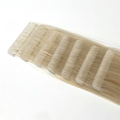 스틱 사전 결합 인적 머리카락 연장 보이지 않는 손 묶음 테이프 꿰매지 않은 주사 테이프