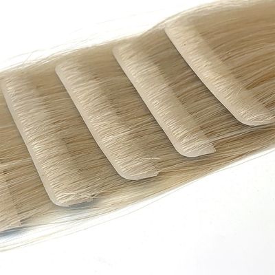 스틱 사전 결합 인적 머리카락 연장 보이지 않는 손 묶음 테이프 꿰매지 않은 주사 테이프