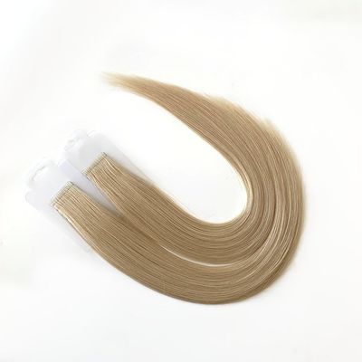 스틱 사전 결합 인적 머리카락 연장 보이지 않는 손 묶음 테이프 꿰매지 않은 주사 테이프