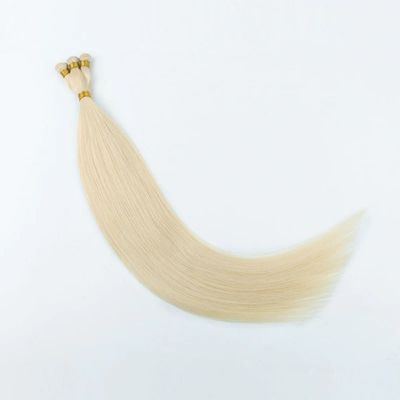 두 번 뻗은 손 묶음 인적 모발 연장품 100g/패크 러시아 인적 처녀 레미 모발