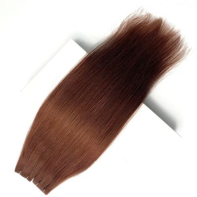 머리 길이는 20인치 인체 머리카락 연장판의 자연 보이지 않는 이중 당겨진 처녀 테이프
