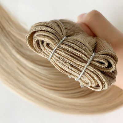 100g/pack Double Drawn 100 Cuticle Remy Hair Weft Extension 초기 지불과 함께