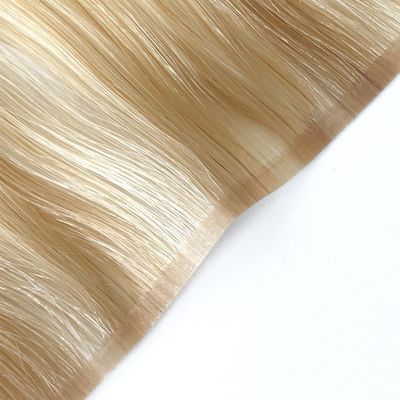스트레이트 스타일 PU 스킨 벡트 100% 여성 및 살롱용 인적 머리카락 확장