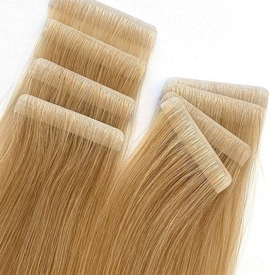 꿰매지 않는 유럽 머리 보이지 않는 테이프 확장 7.5 * 70cm 길게 지속 쉽게 적용