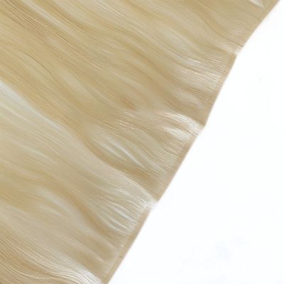 디자인 맞춤형 PU 피부 헤어 엮기 손 묶음 미니 평면 엮기 샐러리 사용자 정의