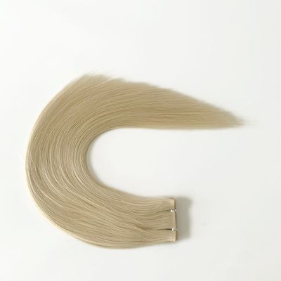 디자인 맞춤형 PU 피부 헤어 엮기 손 묶음 미니 평면 엮기 샐러리 사용자 정의