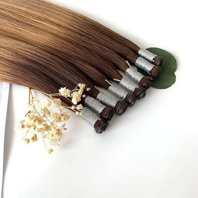 스트레이트 스타일 원시 인도 인적 머리카락 확장 미국 천재 두 번 당겨 한 명의 기부자 머리카락