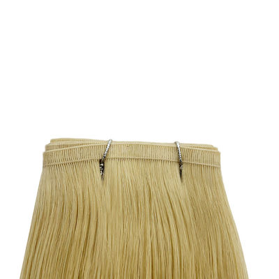 100g/pack Virgin Human Hair Flat Hair Weft 모든 헤어 타입에 적합합니다.