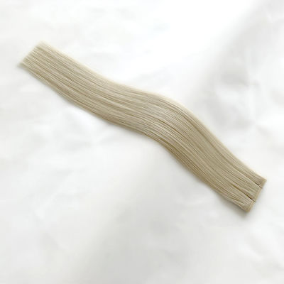 100g/pack Virgin Human Hair Flat Hair Weft 모든 헤어 타입에 적합합니다.