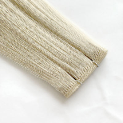 100g/pack Virgin Human Hair Flat Hair Weft 모든 헤어 타입에 적합합니다.
