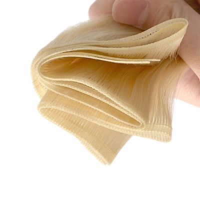 수동 묶인 엮기 보이지 않는 평면 엮기 엮기 인적 머리카락 연장 판매자 배송
