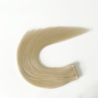 브라질 버진 레미 인머리 PU 넥타이 얇은 피부 넥타이 이중 얼굴 스틱 확장