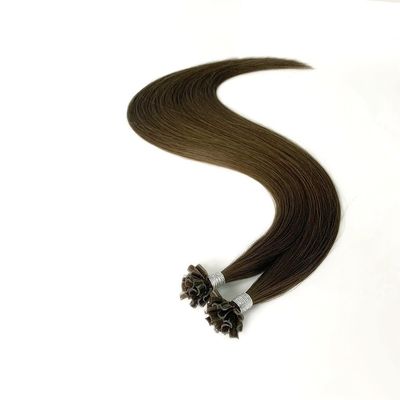 두 배로 당겨진 U 끝 인적 레미 헤어 엑스턴스 케라틴 전 결합 비율 UT-23502