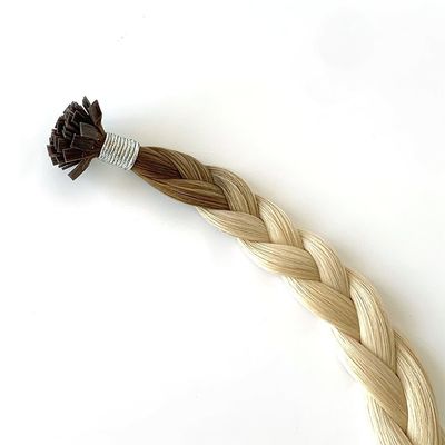 50cm * 8cm * 3cm 두 번 당겨진 미리 결합 된 평면 끝 인적 머리카락 연장품
