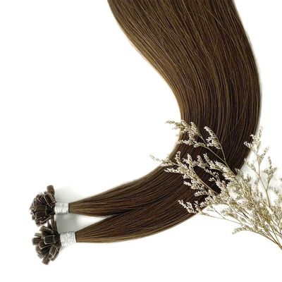 맞춤형 사전 결합 된 평면 끝 헤어 커넥터 U 끝 Ombre 2t 하이라이트 컬러 확장