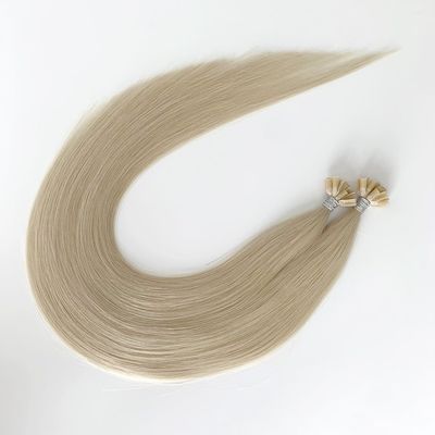 이중 드래그 이탈리아어 선제 접착 인적 머리카락 연장 I 팁 U 팁 전문 등급