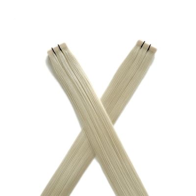 맞춤화 두 번 당긴 러시아어 꿰매지 않은 100% 인적 머리카락 테이프
