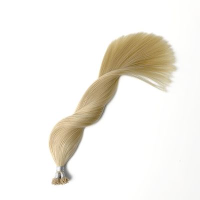 두꺼운 끝 두 번 뻗은 큐티컬 처녀 머리카락 전 결합 케라틴 Y 끝 인적 머리카락 확장