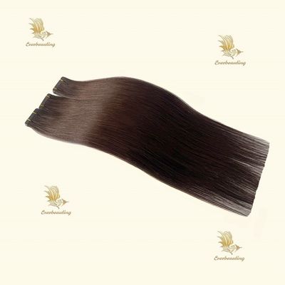 두꺼운 끝과 흘리지 않는 사전 결합 테이프 스타일 헤어 확장