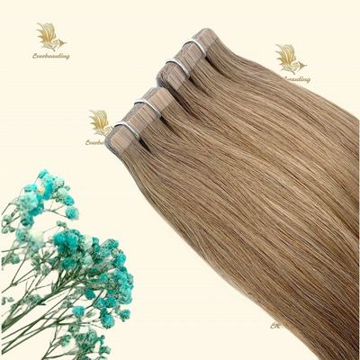 러시아어 헤어 트이프 테이프 헤어 확장자 맞춤형 요청 두 번 당겨 렘리 헤어