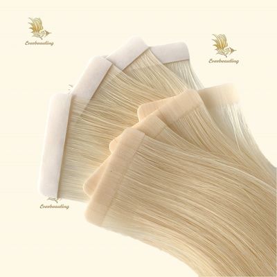 원시 금발 테이프 머리 연장 200 팩 / 카튼 50.00cm * 8.00cm * 3.00cm