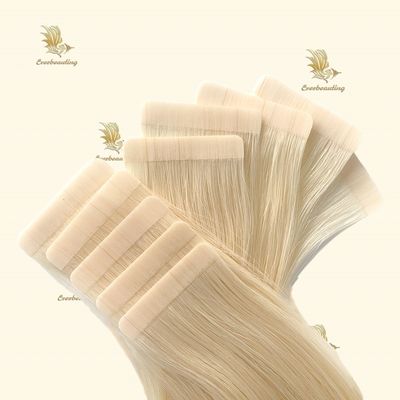 원시 금발 테이프 머리 연장 200 팩 / 카튼 50.00cm * 8.00cm * 3.00cm