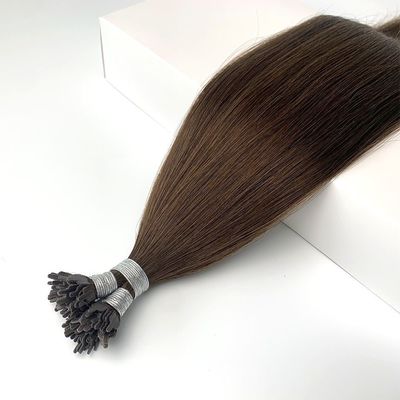 Y 톱 제트 블랙 자연색 베트남 머리 케라틴 연장 12-28 인치 길이