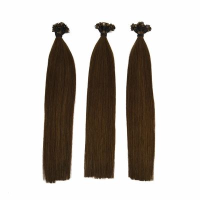 직선 스타일 밝은 색상 1g/strand 평면 끝 케라틴 인모용 헤어 확장