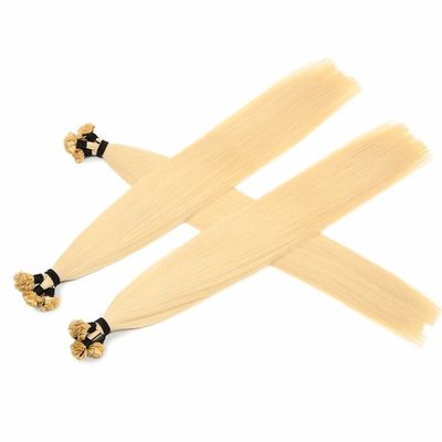 사전 결합 된 유형의 헤어 커넥터 듀얼 드래그 레미 평면 끝 결합 유럽 인모