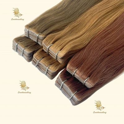 2024 트렌드 인기 테이프 사전 결합 스타일 헤어 확장 50cm * 8cm * 3cm 패키지 크기