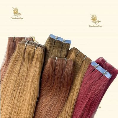 2024 트렌드 인기 테이프 사전 결합 스타일 헤어 확장 50cm * 8cm * 3cm 패키지 크기