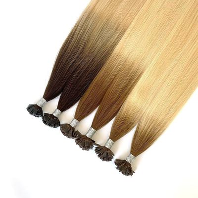 큐티컬 정렬 레미 헤어 이탈리아 케라틴 U/V/I/Flat Tip Hair Extension