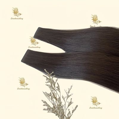 슬림 테이프 러시아어 레미 처녀 머리 높은 밀도 부드럽고 빛나는 확장 100% 인간 머리카락