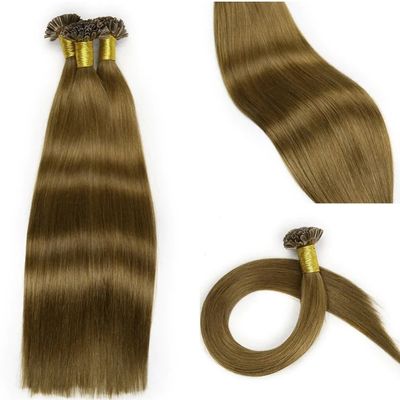 에버뷰팅 최고급 금발 선접 케라틴 헤어 엑스턴스 U/Nail Tip Remy Hair