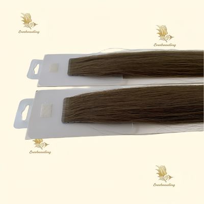 100% 레미 인적 머리카락 패션 여성용 슬림 테이프 확장 20 PCS / 패키지 실크 직선