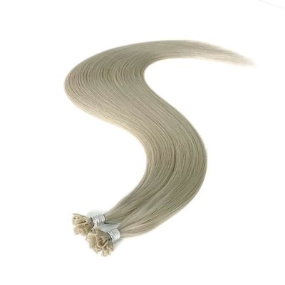 50cm * 8cm * 3cm 패키지 크기 진짜 머리 직선 레미 손톱 U 끝 헤어 확장