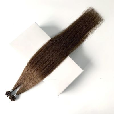 두 번 당겨진 처녀 인 머리 케라틴 U 톱 헤어 확장