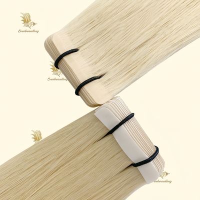 유럽 머리 20인치 회색 금발 색상 껍질 정렬 테이프 흰색 여성용 헤어 확장