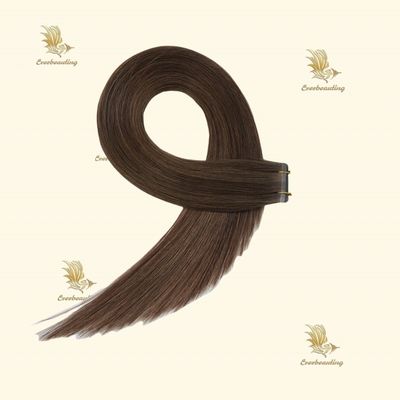 원시 중국 머리 두 번 그려 보이지 않는 테이프 인간 머리카락 발라게 색상 확장