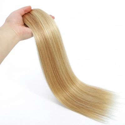 보디웨이브 텍스처 클립 인 헤어 엑스턴스 100% 인 머리 두 번 당겨 큐틸라 정렬