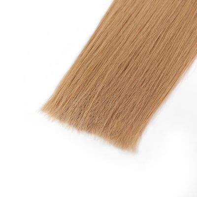 공급 가공되지 않은 꿰매지 않은 PU 피부 엮기 클립 머리카락 확장