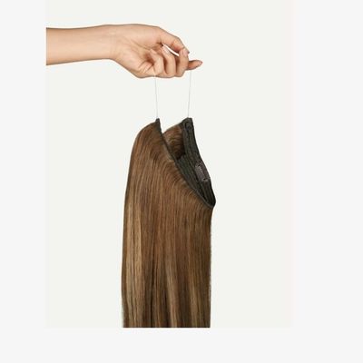인디언 헤어 플립 인 헤어 피시 와이어 헤어 확장 인 인 머리 유형 Halohair-231014