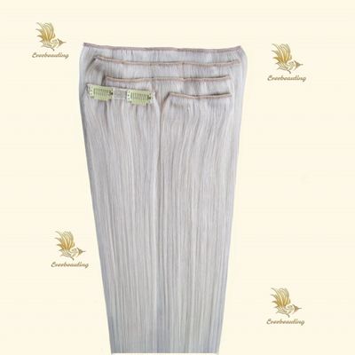 50.00cm * 8.00cm * 3.00cm 패키지 크기 클립 인 헤어 확장 100% 레미 인 머리